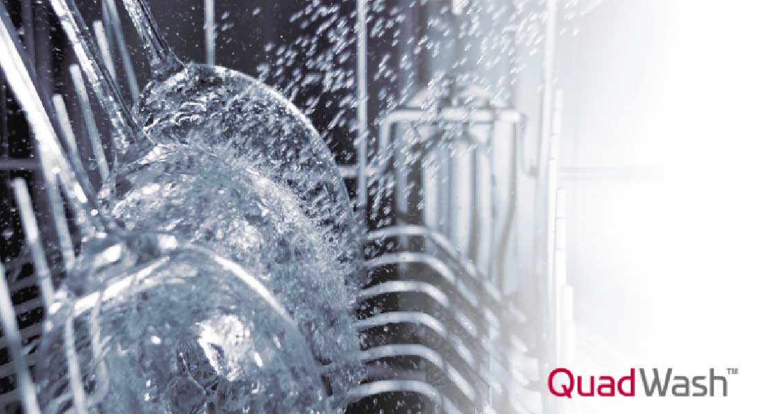 فناوری-QuadWash- در ظرفشویی ال جی 532