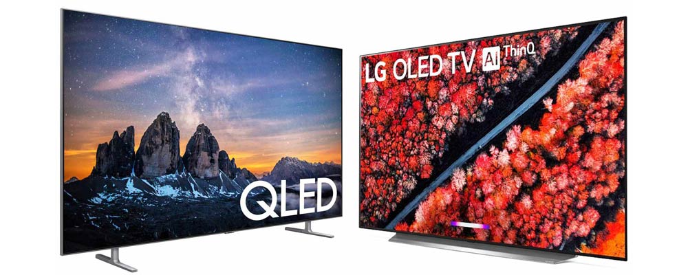 خرید تلویزیون QLED و OLED