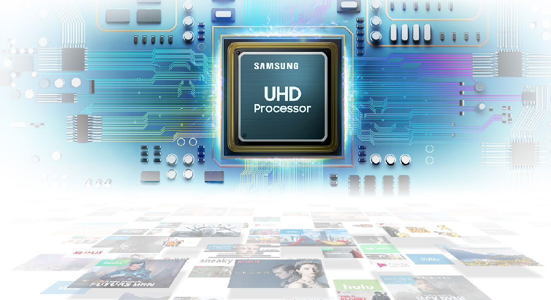 RU7172-.9 پردازنده UHD در تلویزیون سامسونگ 