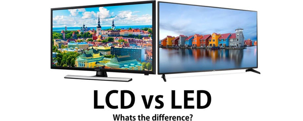 تفاوت تلویزیون های lcd و led